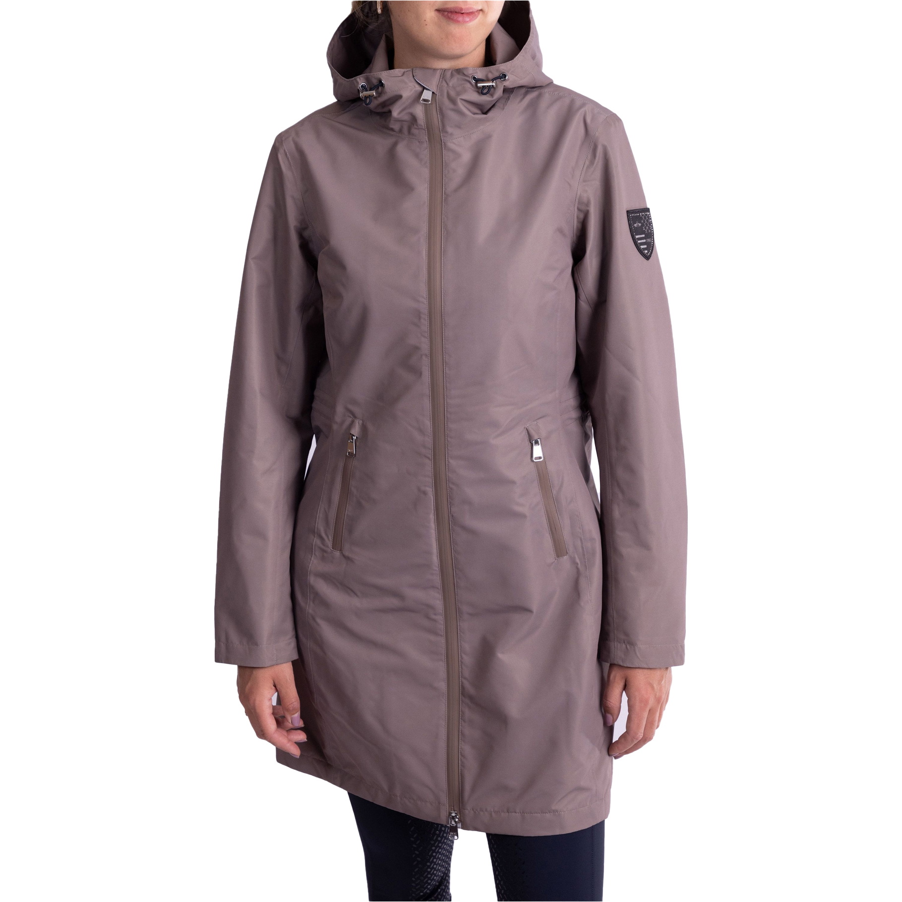 Hv Polo Damen Celeste Wasserdichte Parka Jacke 406093206 - Espresso